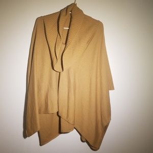 Tan Sweater Cape